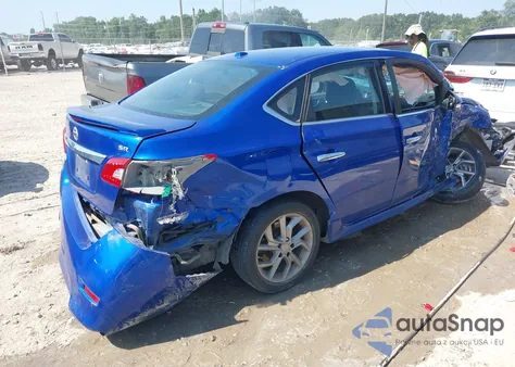 2015 Nissan Sentra Sr from USA, damaged, VIN 3N1AB7AP6FY233689